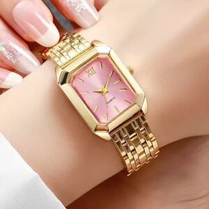 Classic Pink Gold Watch